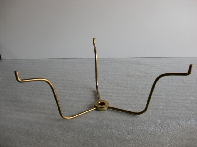 Steel Spider Hardware (Brass Plated) at 10 inches wide with center hole