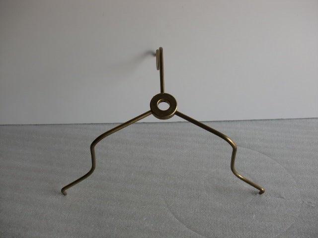 10" Brass Plated & Lacquered Spider Holder