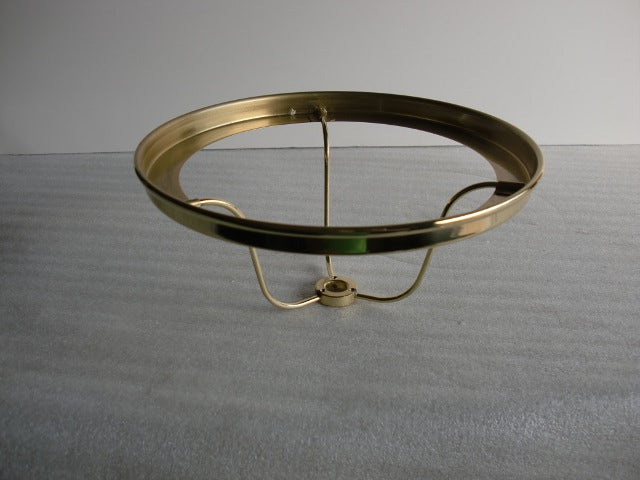 7" Solid Brass Polished & Lacquered Student Shade Holder