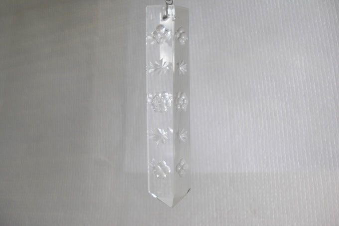 Starburst Etched Imported Crystal - 4"