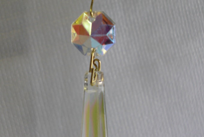 Crystal Prisms - Aurora Borealis - 3"