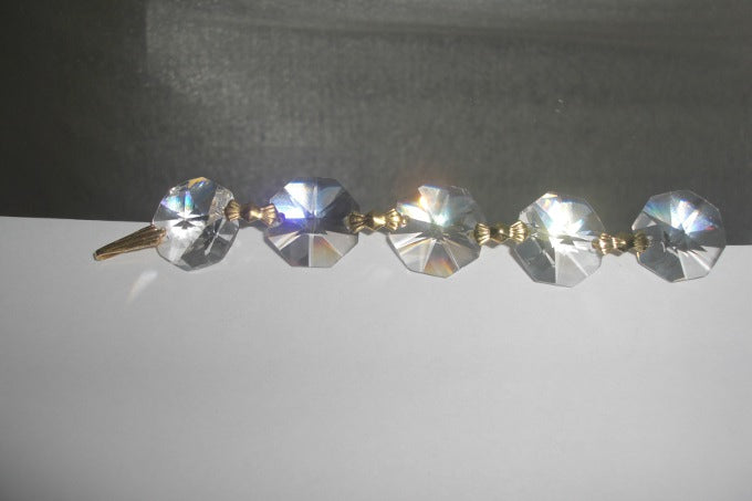 Strasslike Jewels - Crystal Beads - 14 MM Octagon 5 Jewels