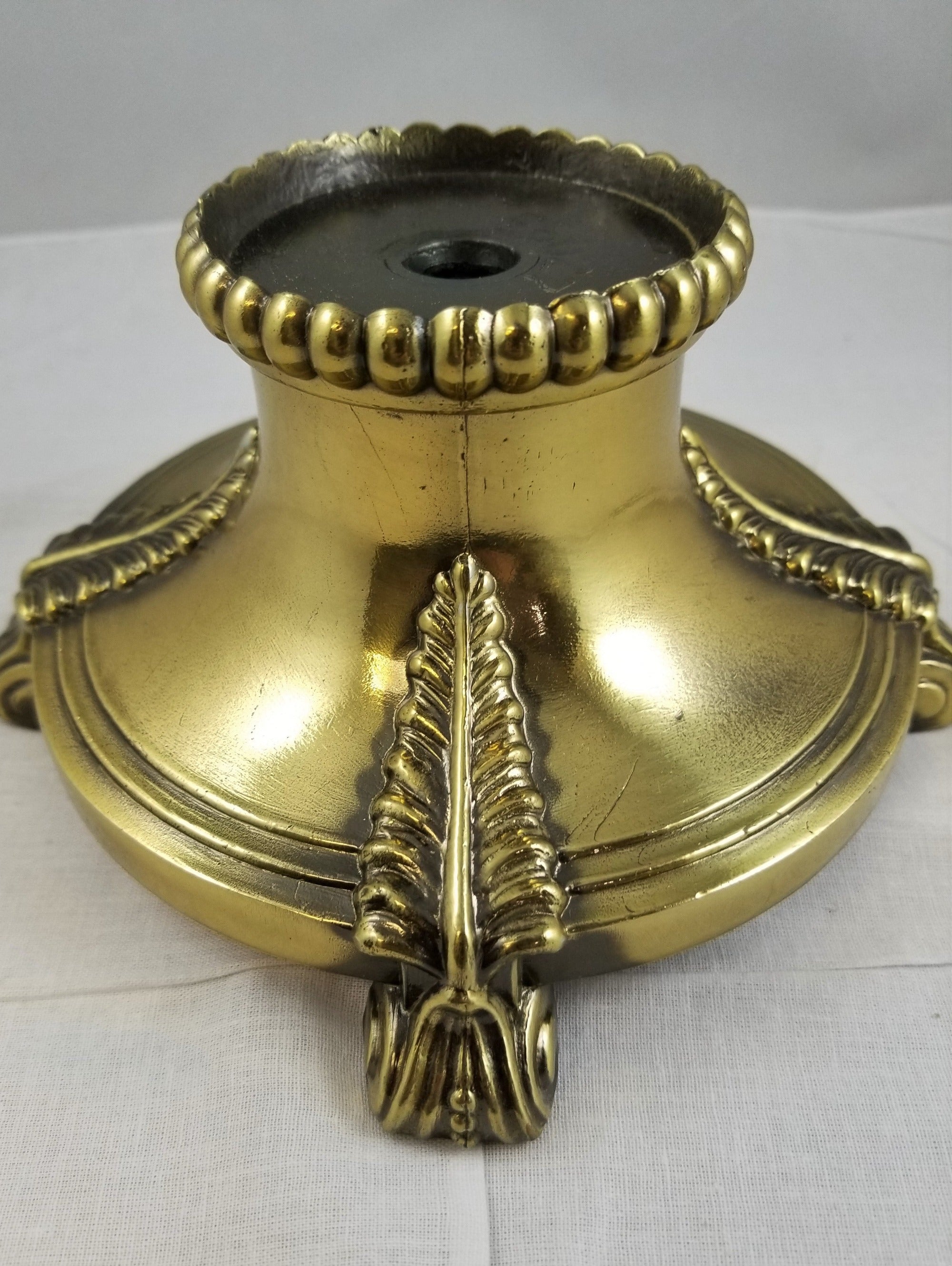 Grecian Inspired Lamp Base Bottom (Metal(