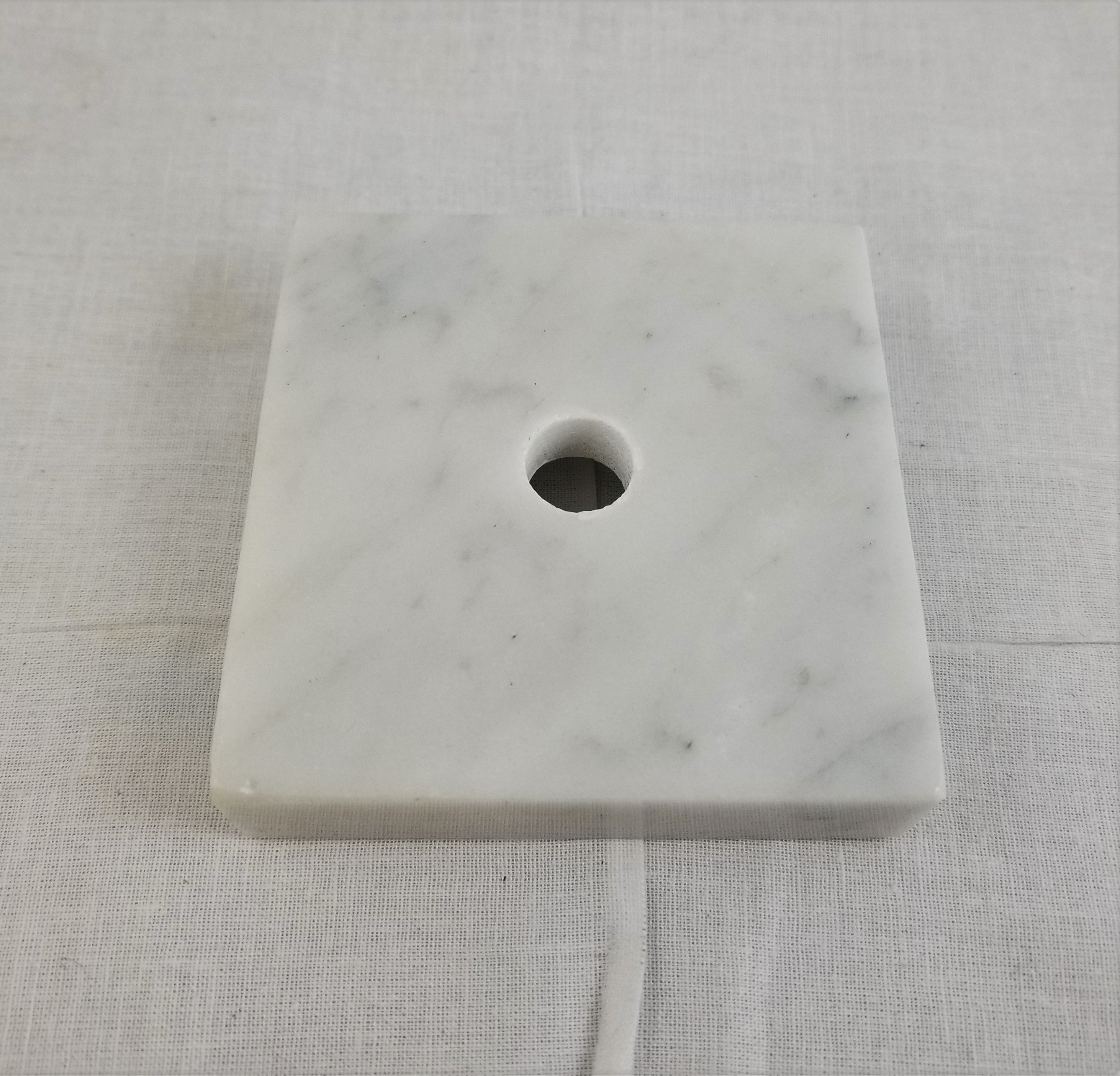 3" Square Marble Base