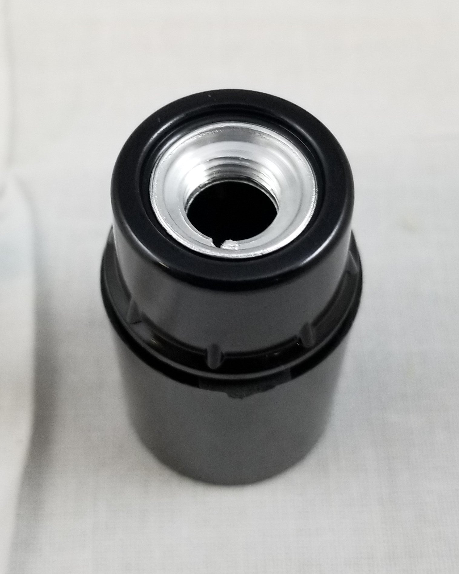 Smooth Black Screw Together Special Socket