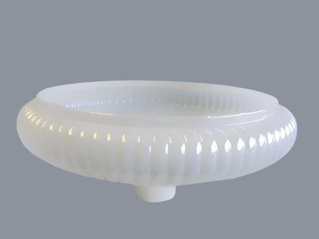 Pearl Swirled Torchiere Shades with a 2-3/4" Fitter *ONLY TWO LEFT*