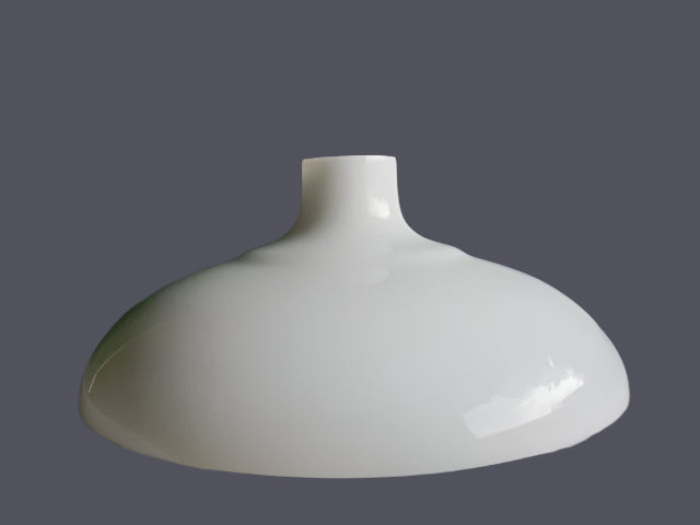Simple Torchiere Shade in Opal.