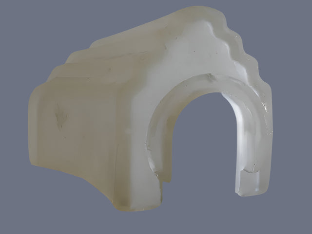 Glass Shades -2-1/4" Fitter - 7-1/2" High - Frost