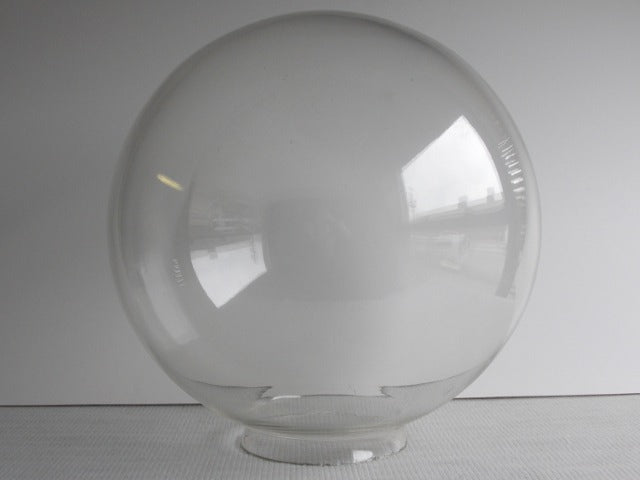 12" Clear Globe w/4" fitter (out of stock)