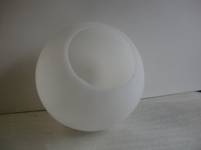 14" Neckless Plastic Globe with a 5-1/4" Hole