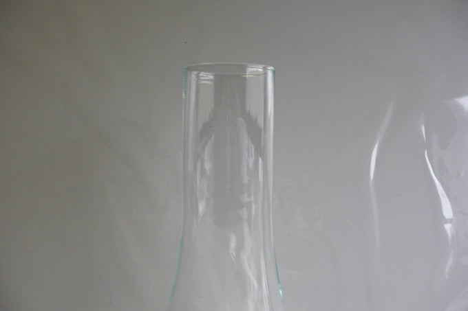 1-7/8"fitter 10"high clear glass chimney