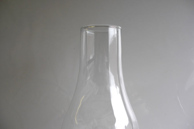 3-1/2" Fitter Clear Glass Chimney 10" High
