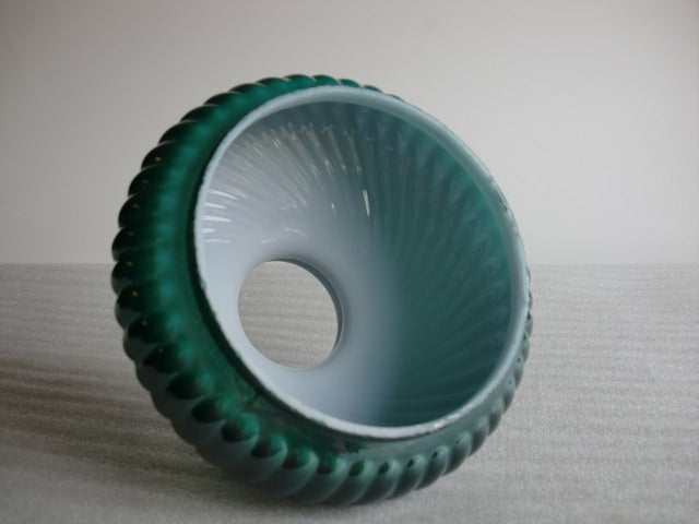Forest Green Swirl Student Shade with a 4-5/8" Fitter