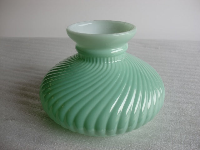 Seafoam Green Swirl Student Shade with a 4-5/8" Fitter