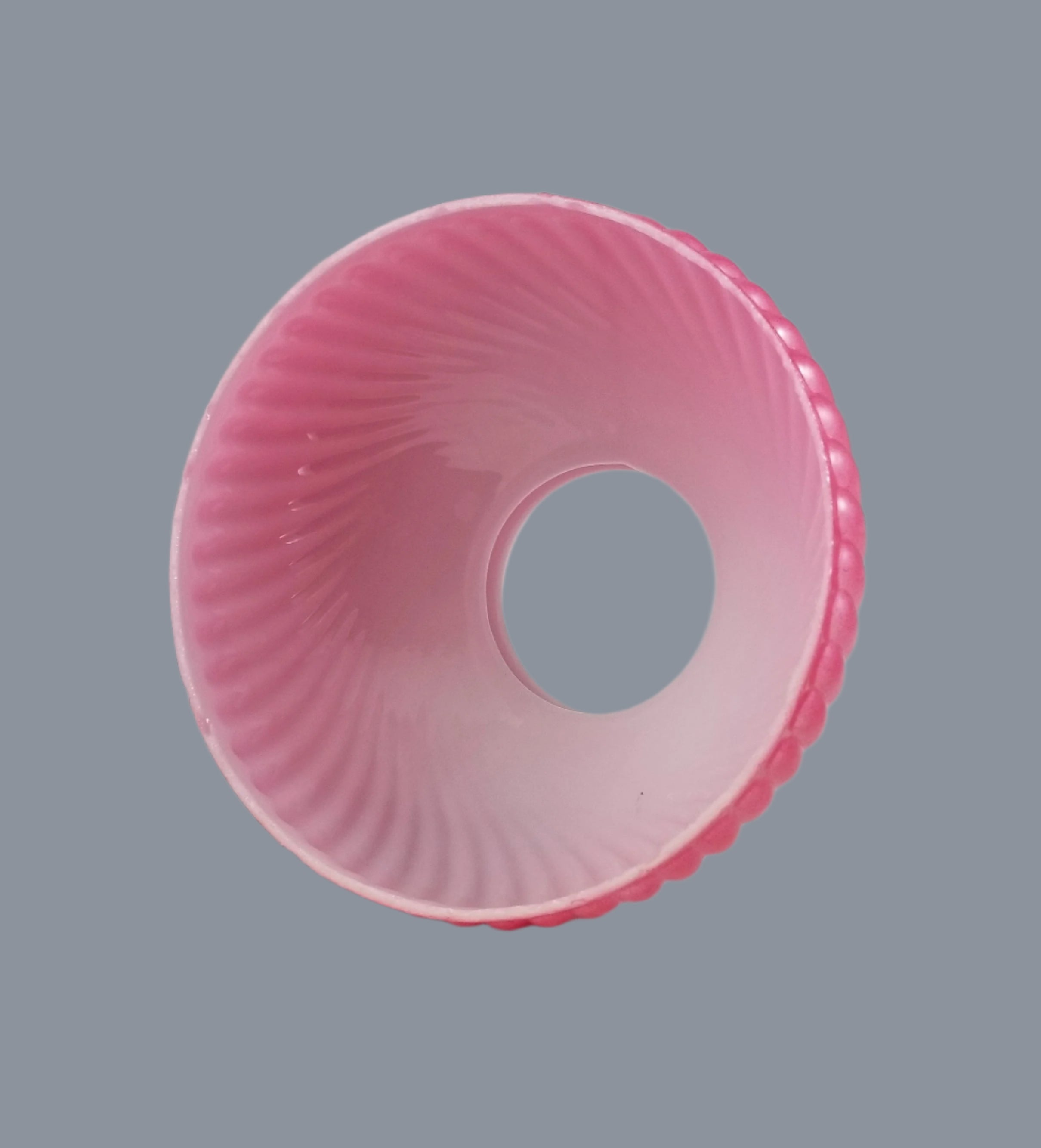 Light Red Swirled Student Shade with a 6" Fitter