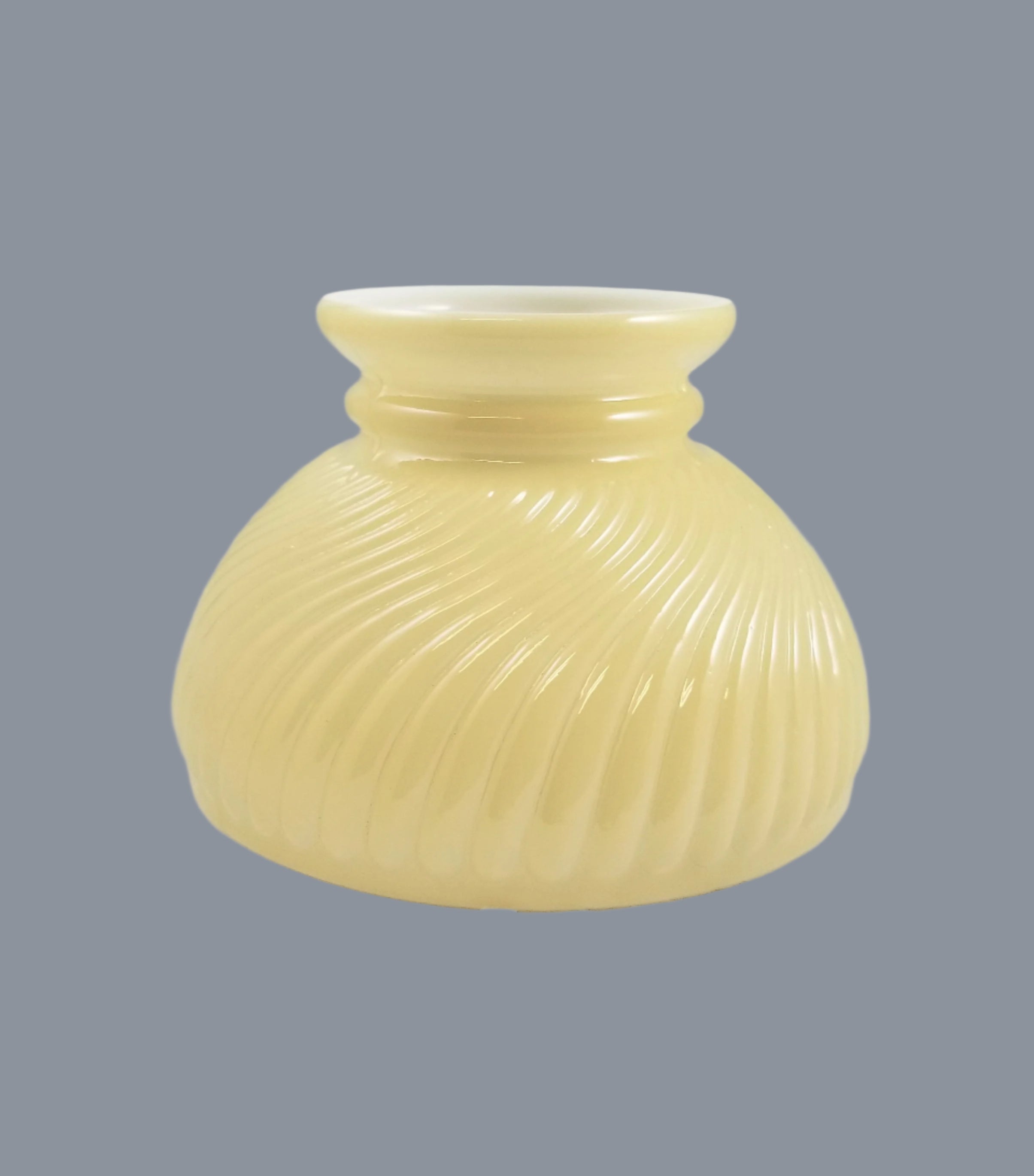 Caramel Hued Swirled Student Shade with a 6" Fitter