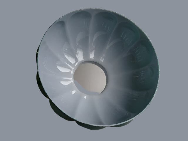 Forest Green Melon Shade with a 10" Fitter
