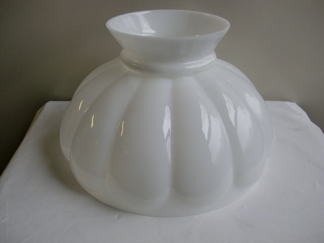 Opal Melon Shade with a Straight Top and a 10" Fitter