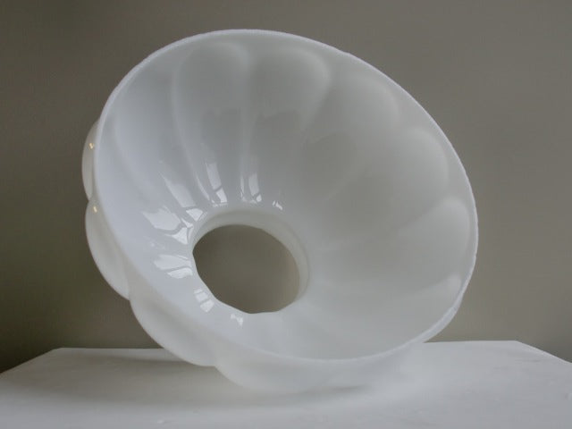 Opal Melon Shade with a Straight Top and a 10" Fitter