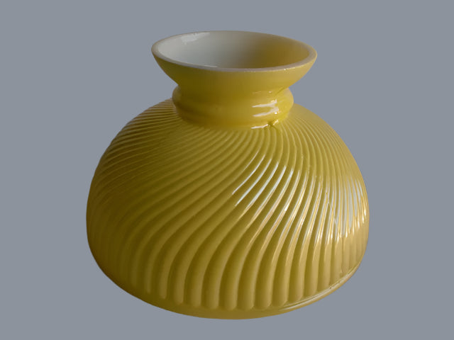 Lemon Yellow Swirl Student Shade with a 10" Fitter