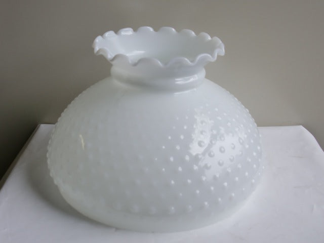 Opal Hobnail Student Shade w/ Crimp Top & 10" Fitter   ***OUT OF STOCK***