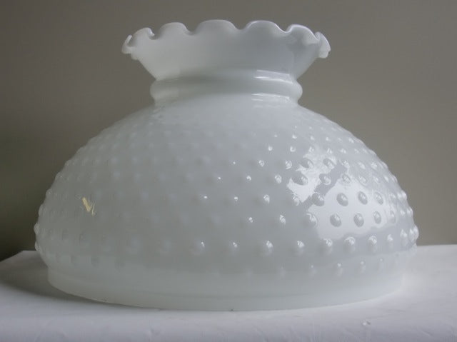 Opal Hobnail Student Shade w/ Crimp Top & 10" Fitter   ***OUT OF STOCK***