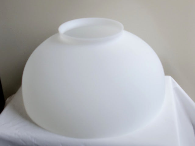 Simply Elegant Satin Hued Glass Shade