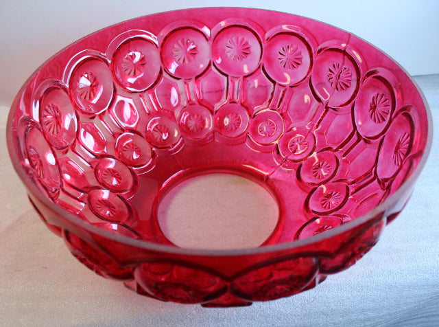 Cranberry Textured Shade 14" Fitter (ONLY 12 LEFT)