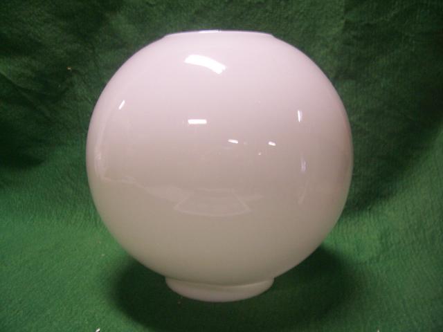 9" Opal Ball Shade with top opening *OUT OF STOCK*