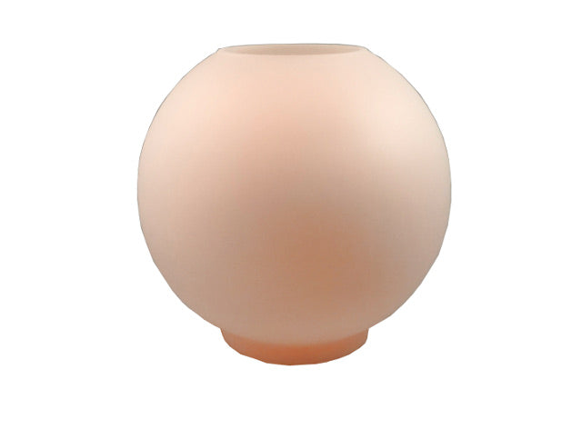 8" Opal Ball Shade in Tinted Satin Pink    ***ONLY 13 LEFT***