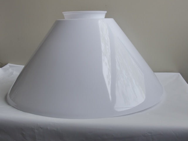 14 White Plastic Cone Shade – My Lamp Parts