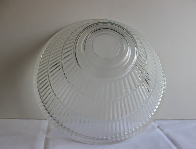 12" Clear Cone Shade with 1-5/8" center hole.