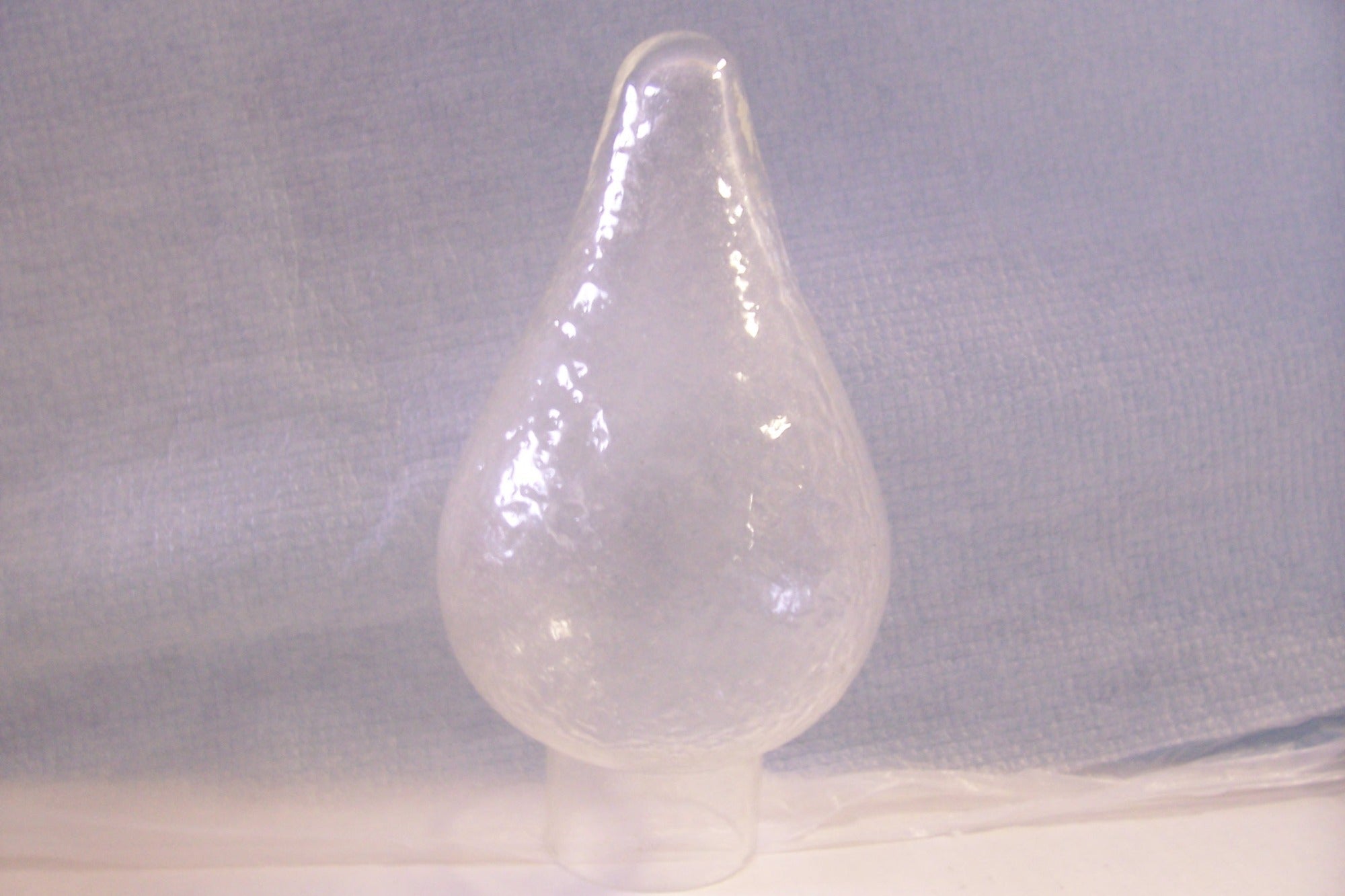 6 inch flame shaped shade with a 1-5/8'' Fitter.