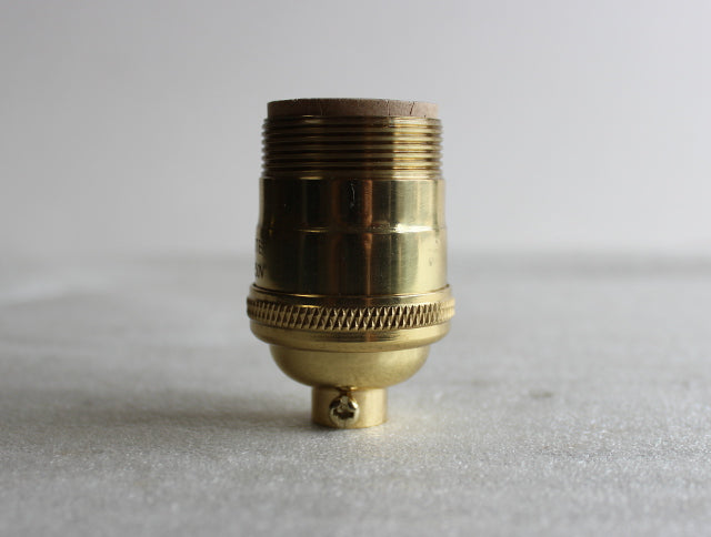 Uno Threaded Keyless Cast Brass Socket – My Lamp Parts