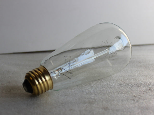 30 Watt Marconi Bulb Amber color tint