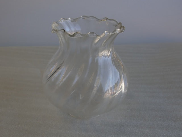 5 inch Clear Swirled Fixture Shade