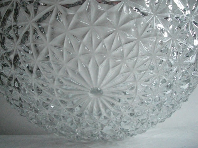 11-1/2"diameter Cut Glass Dish