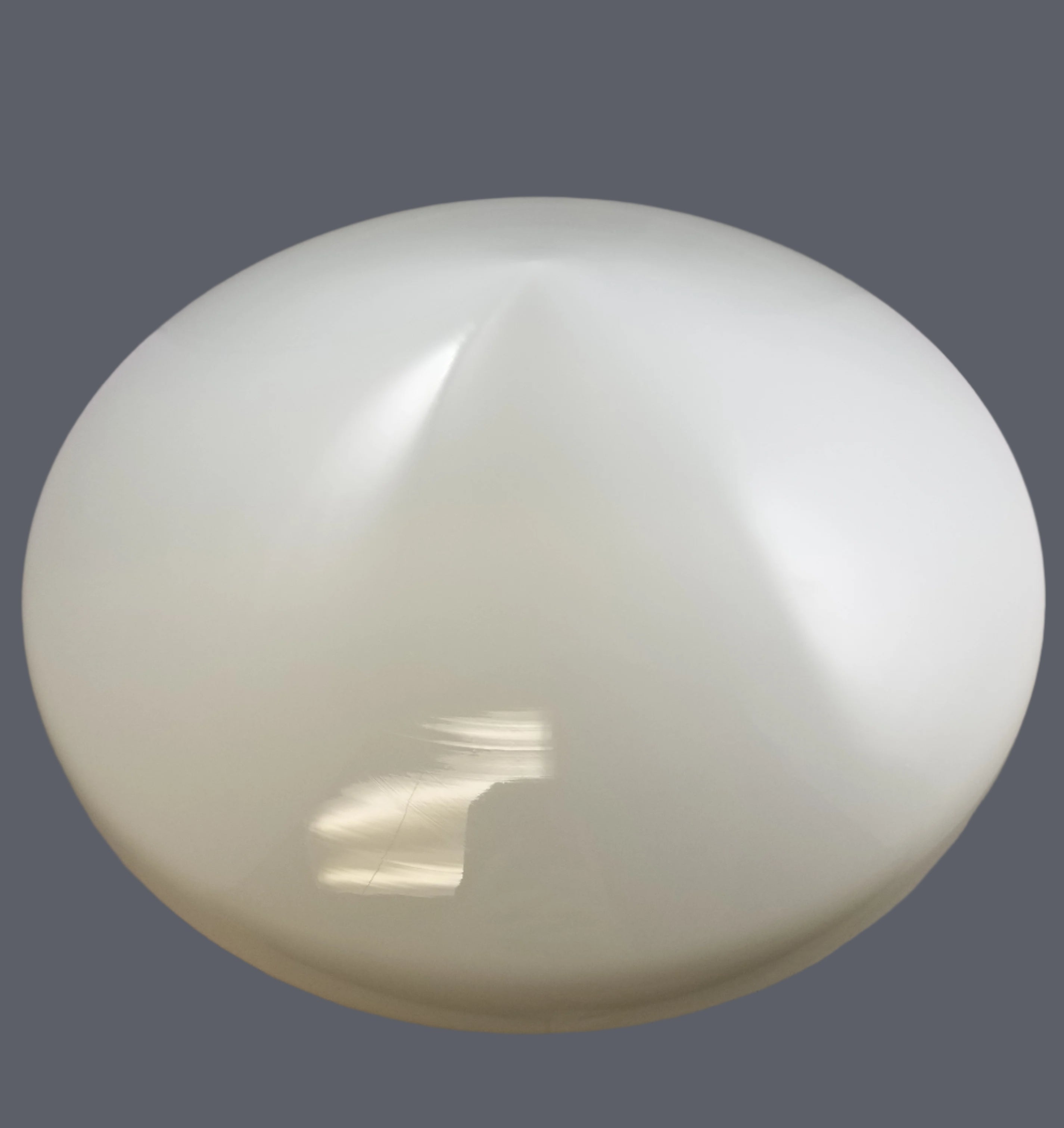 14" dia. Opal Fixture Shade with a 6" fitter