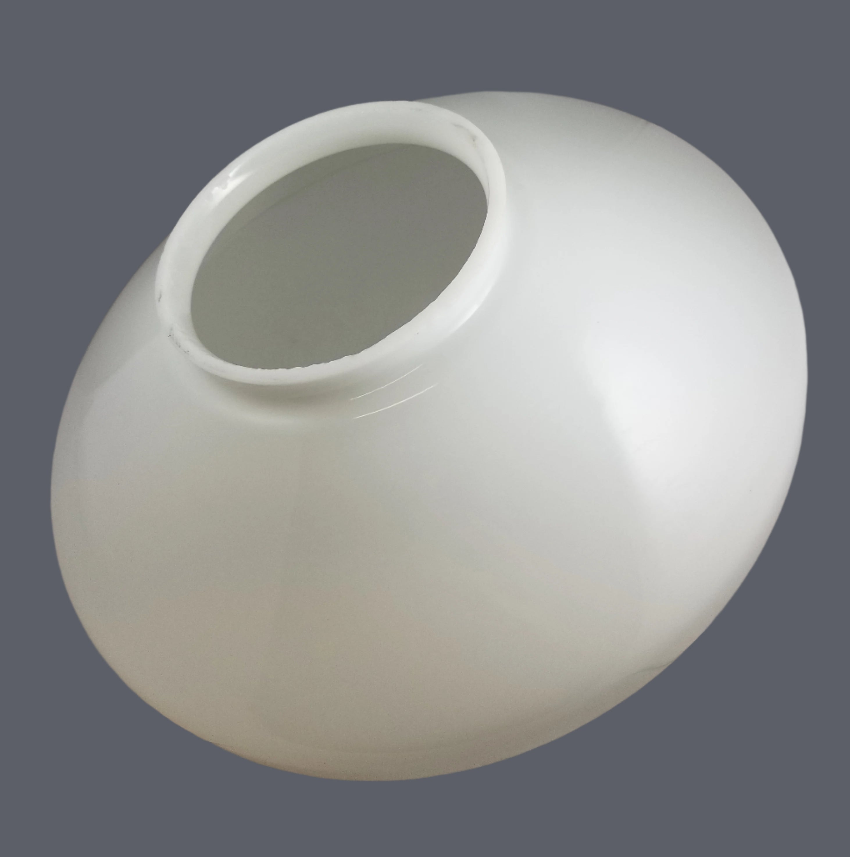 14" dia. Opal Fixture Shade with a 6" fitter
