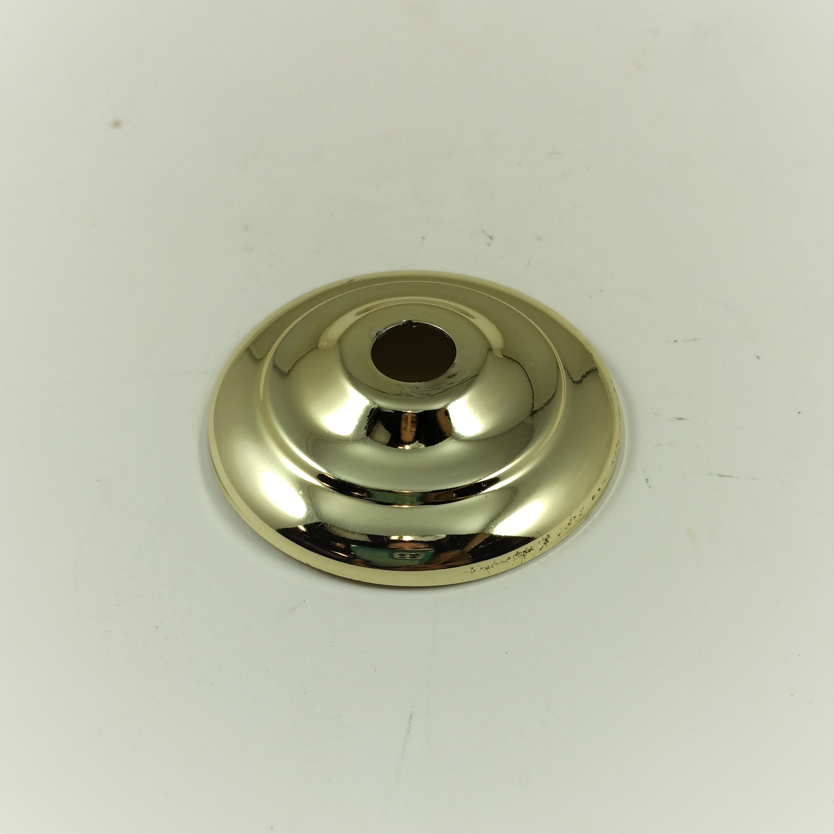Brass Vase Cap - Polished & Lacquered - 2"