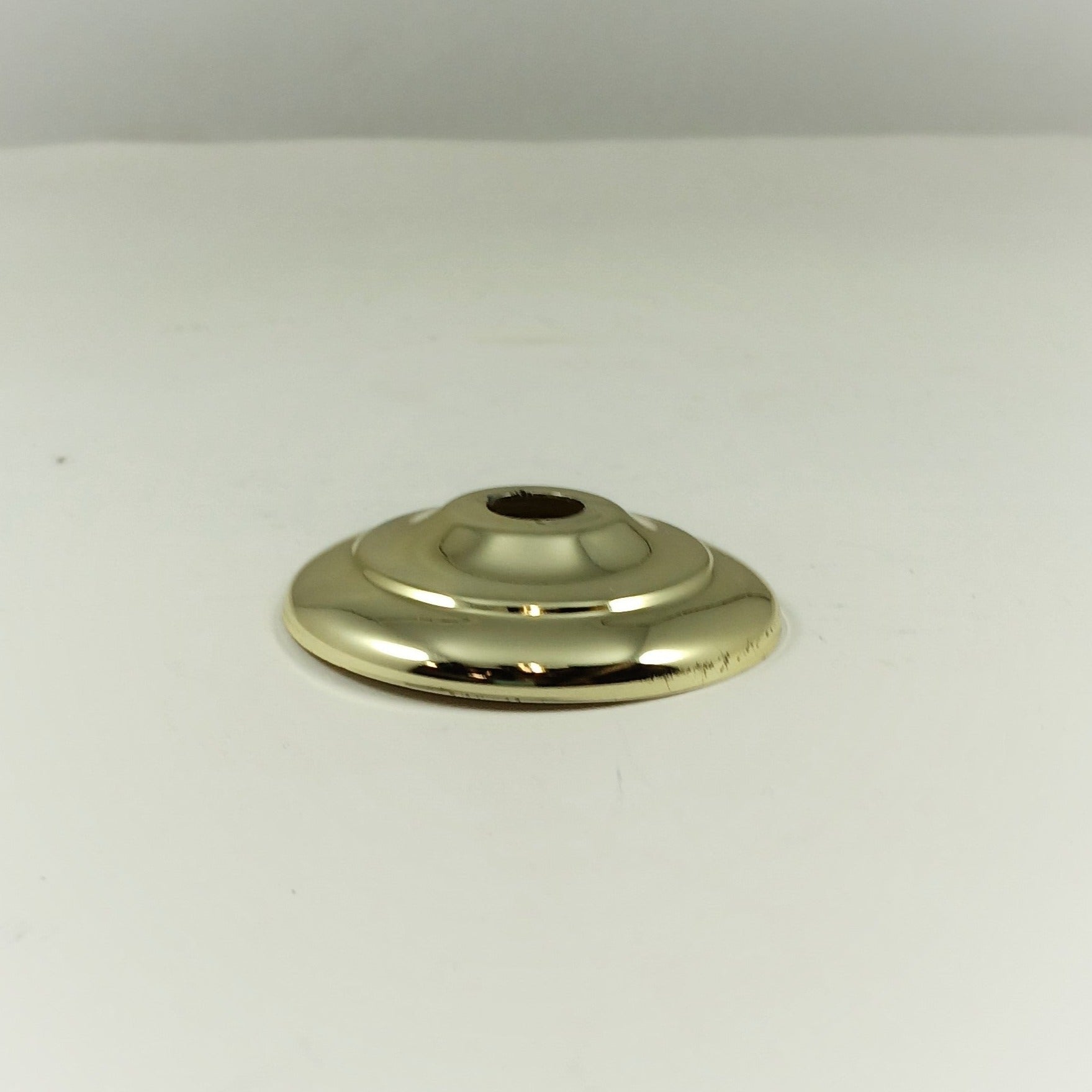 Brass Vase Cap - Polished & Lacquered - 2"
