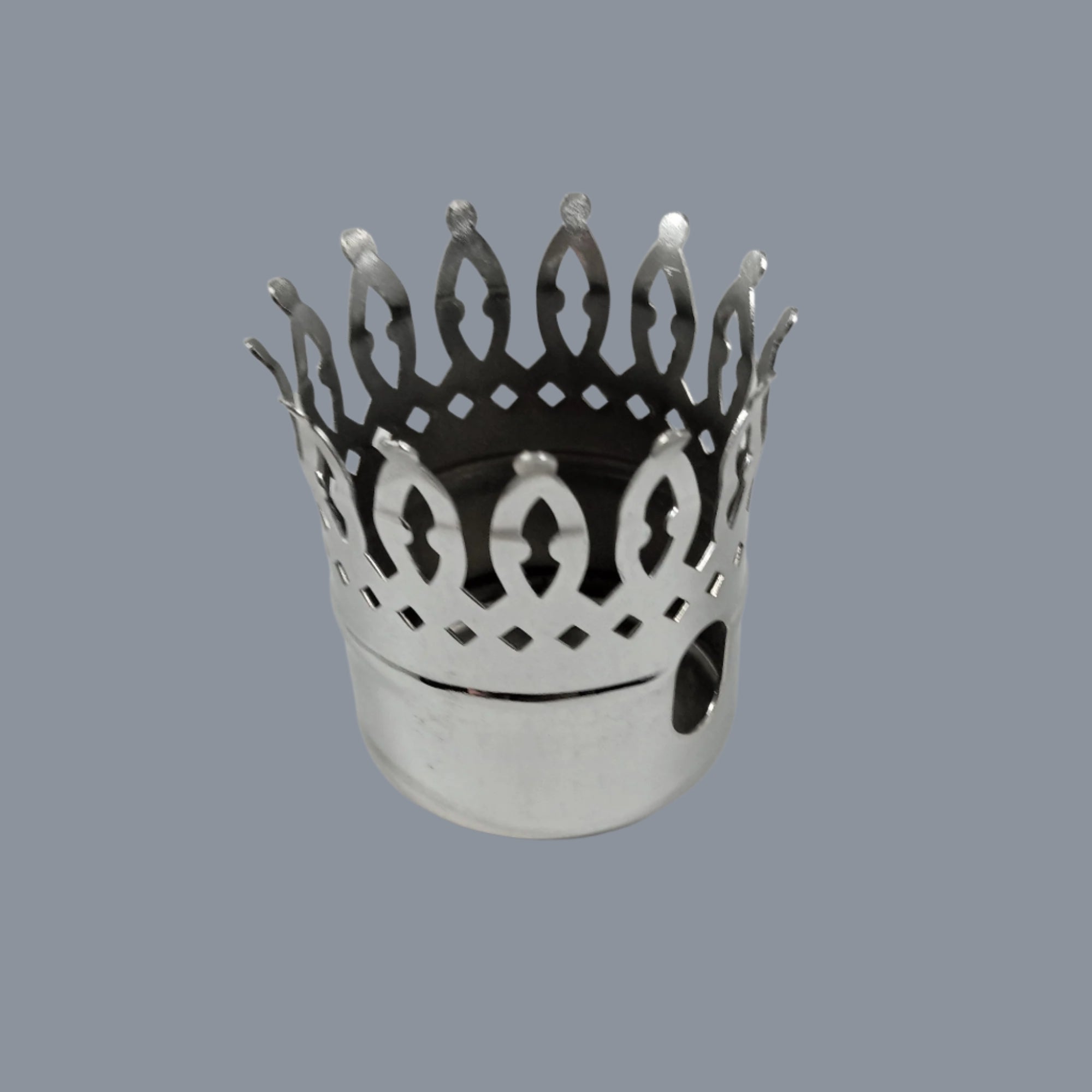 1-5/8" Brass Chimney Holder in Chrome