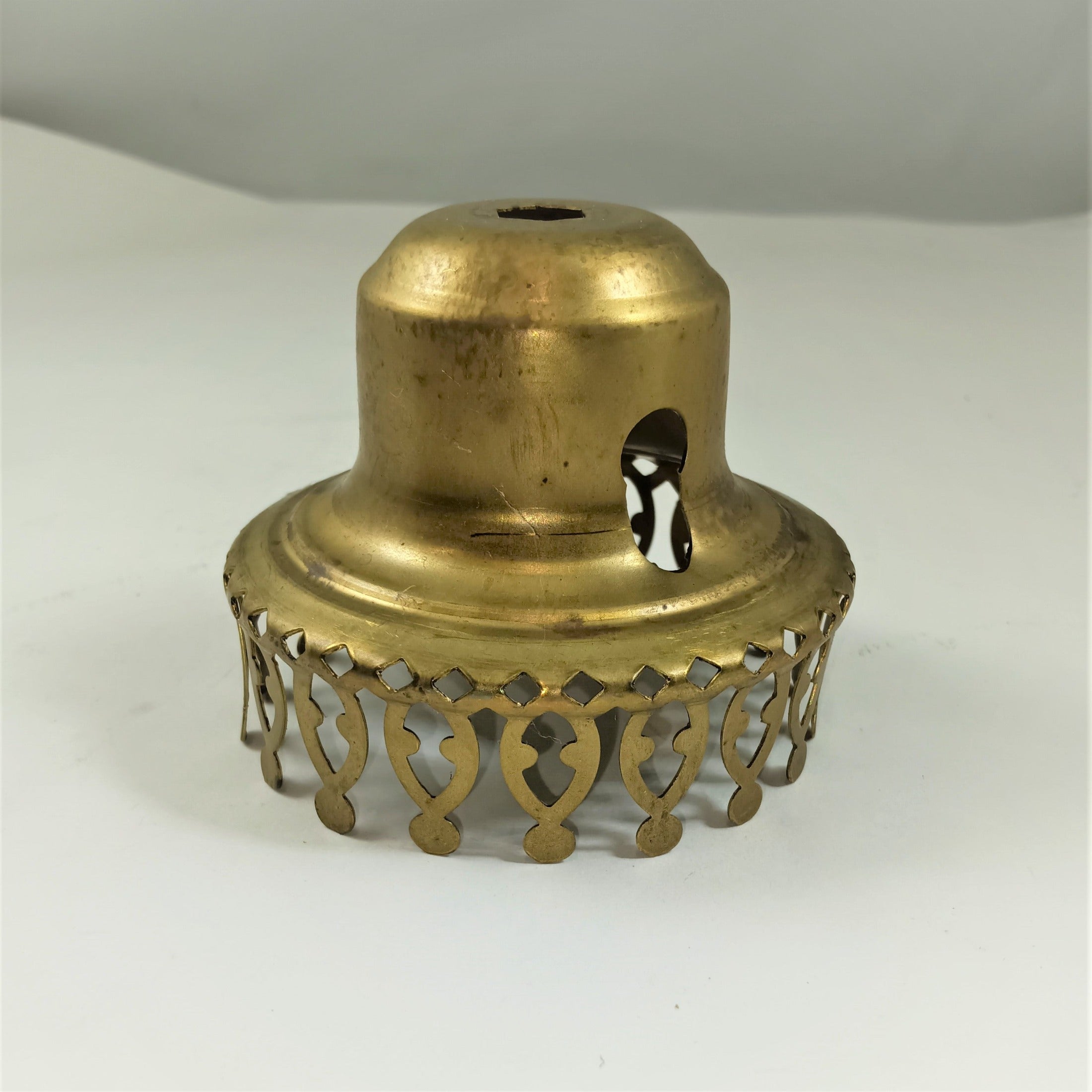2-1/2" Chimney Holder with Side Hole for a 3" Fitter - Unfinished