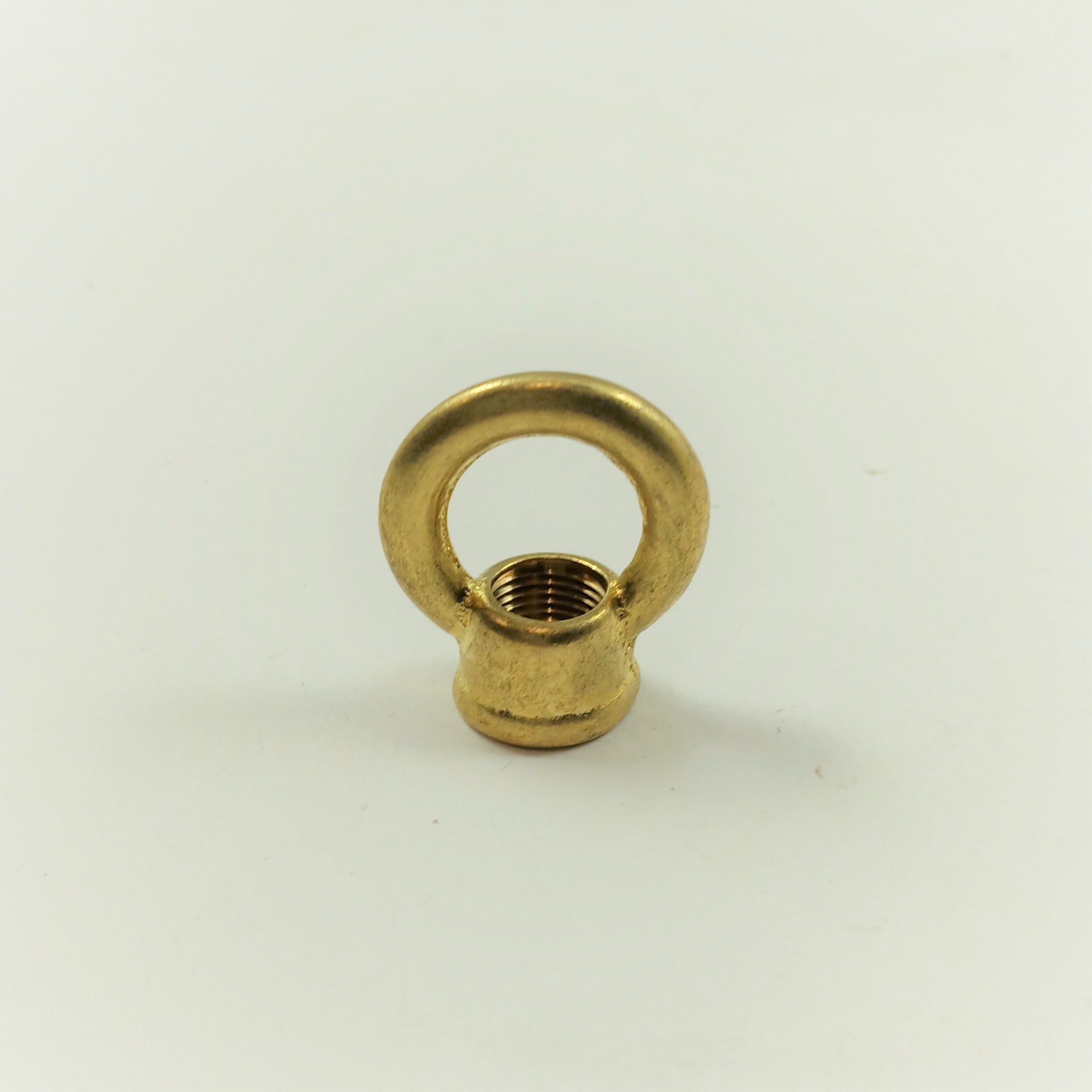 Threaded Lamp Loop Brass Loop with a Wireway and 1/8 IPS Threading – My Lamp Parts