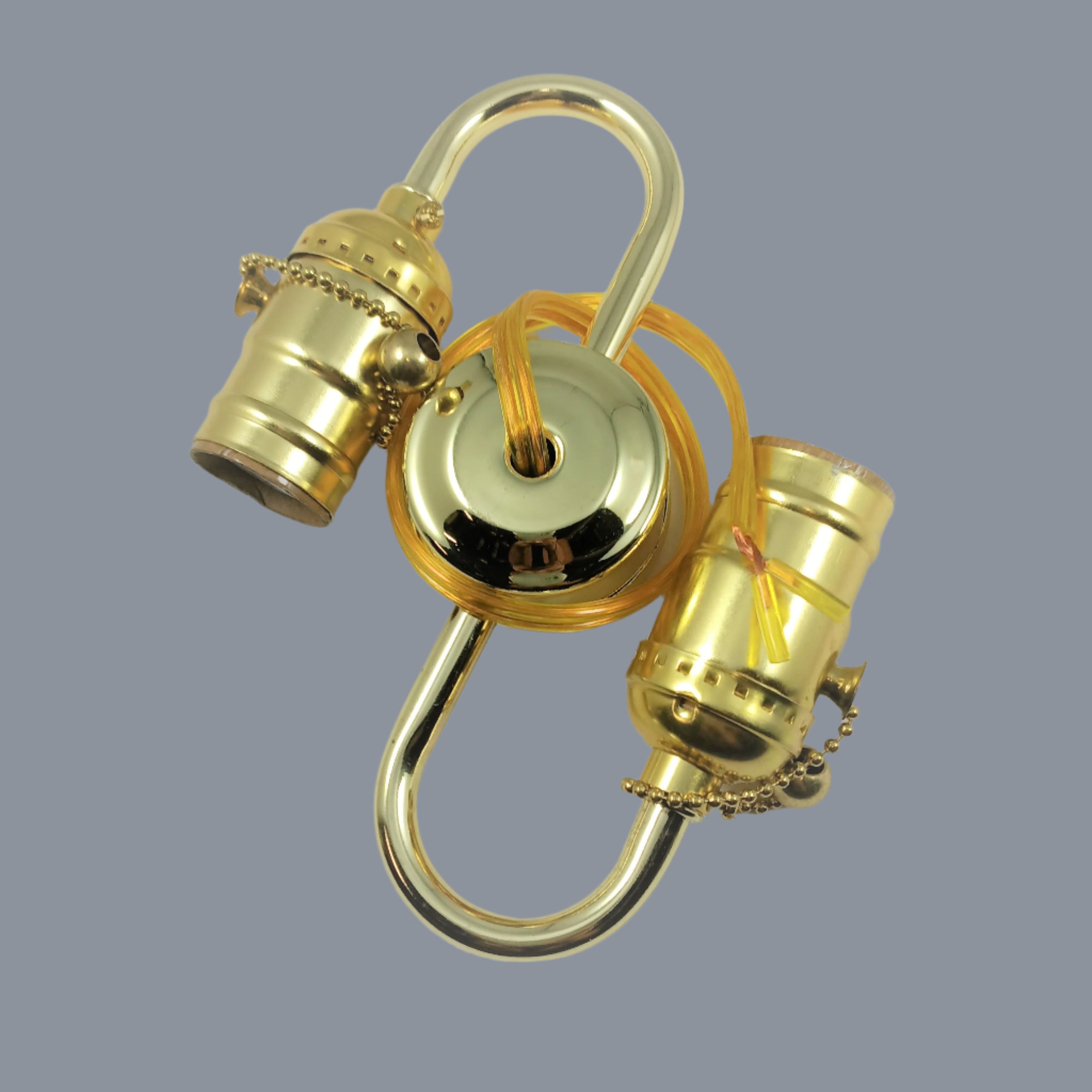 Polished Brass "S" Cluster
