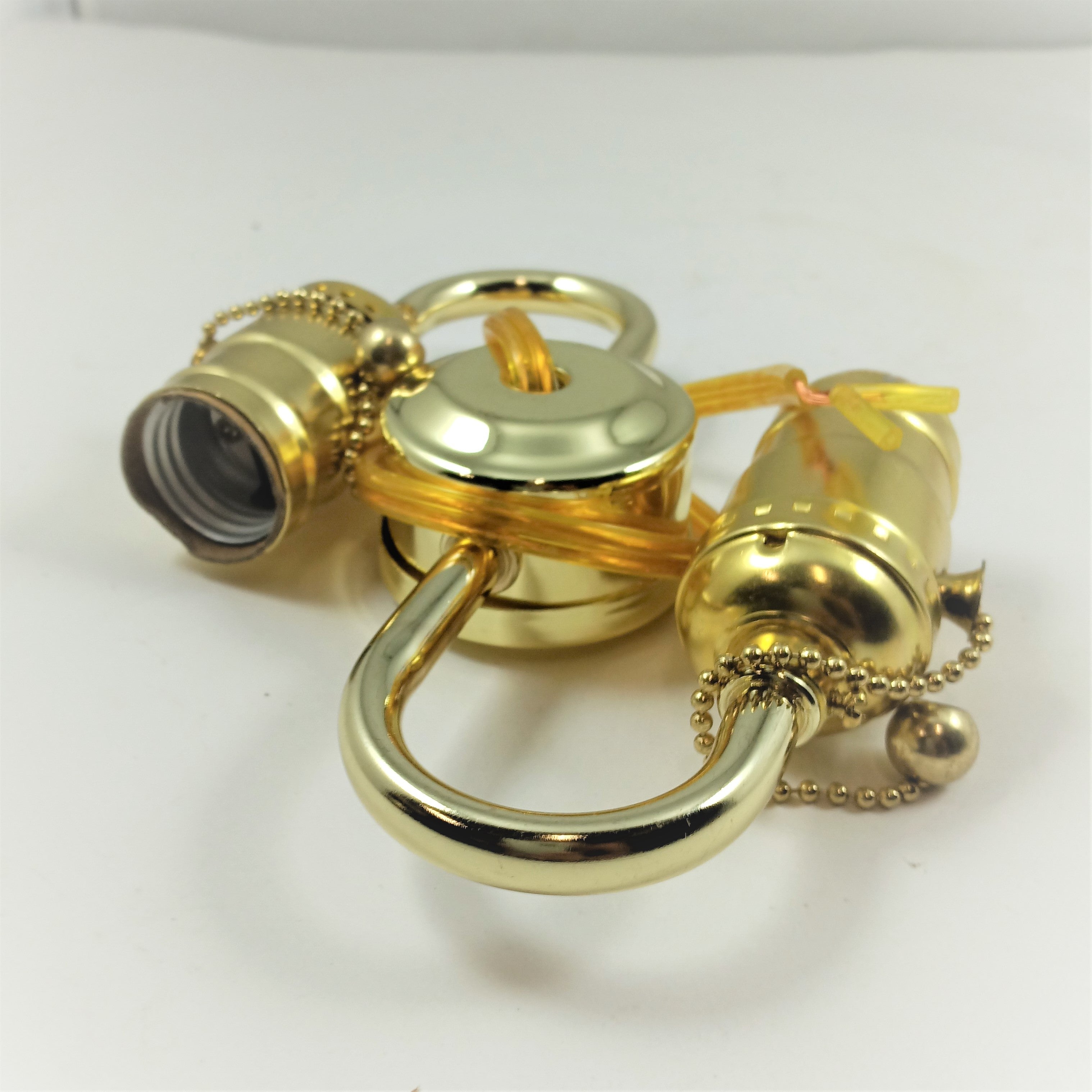 Polished Brass "S" Cluster