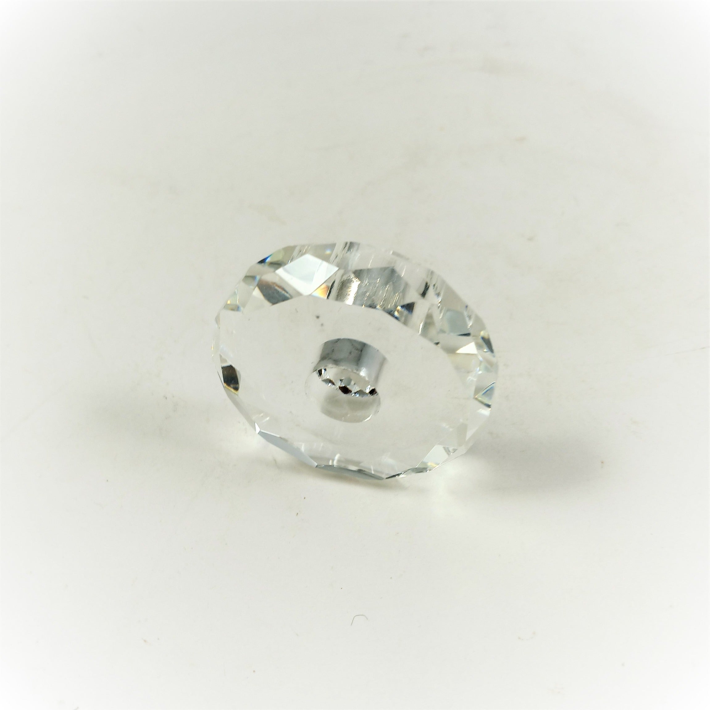 2" Crystal Faceted Ring - Swarovski Crystal Break