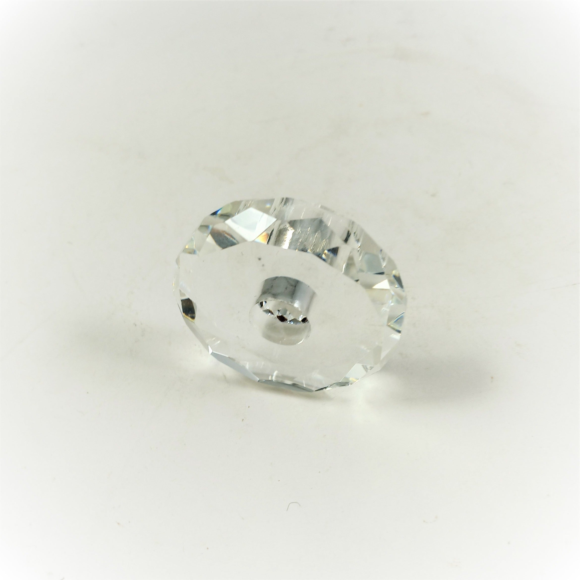 2" Crystal Faceted Ring - Swarovski Crystal Break
