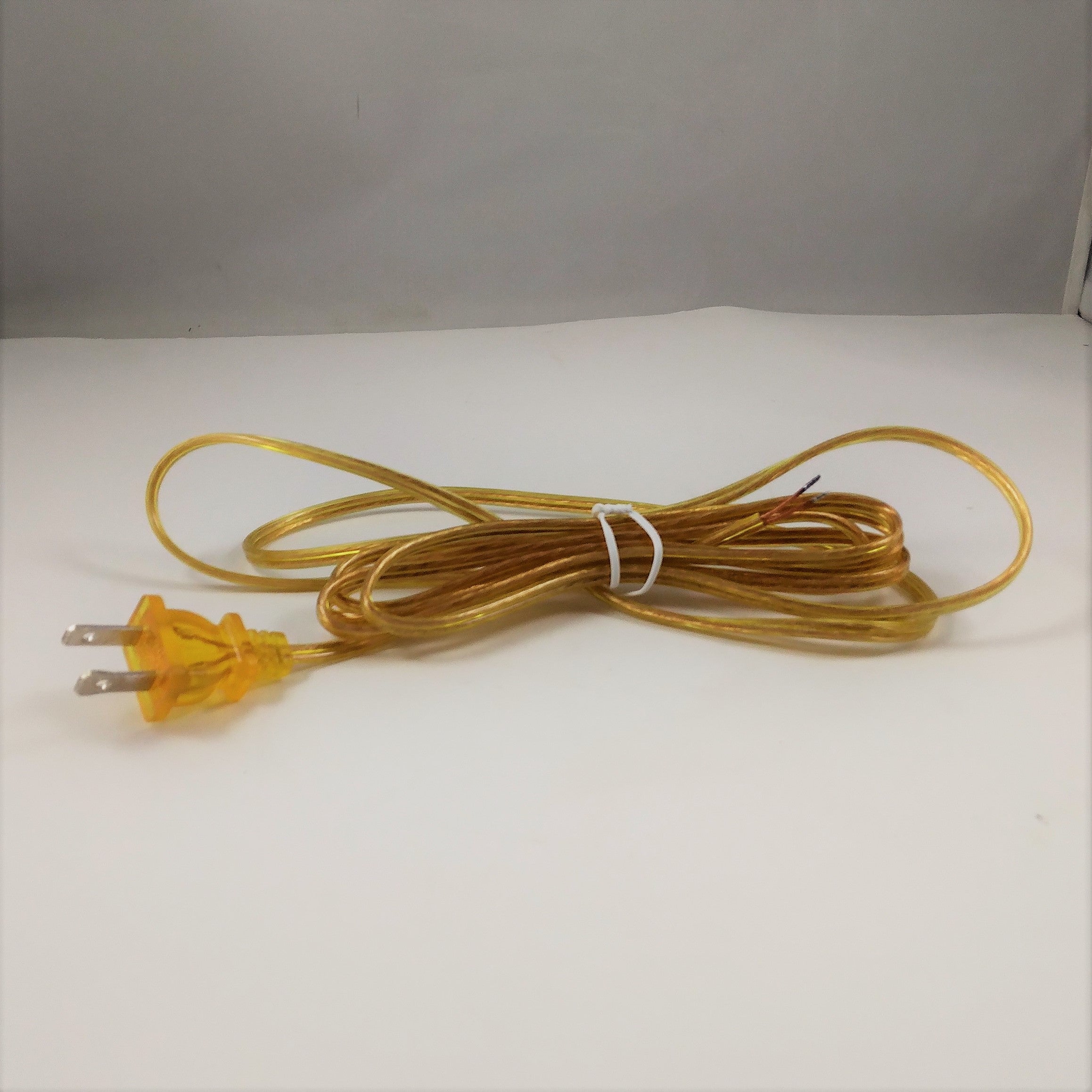 10ft Gold - 18/2 - SPT-1 Plastic Cord Set