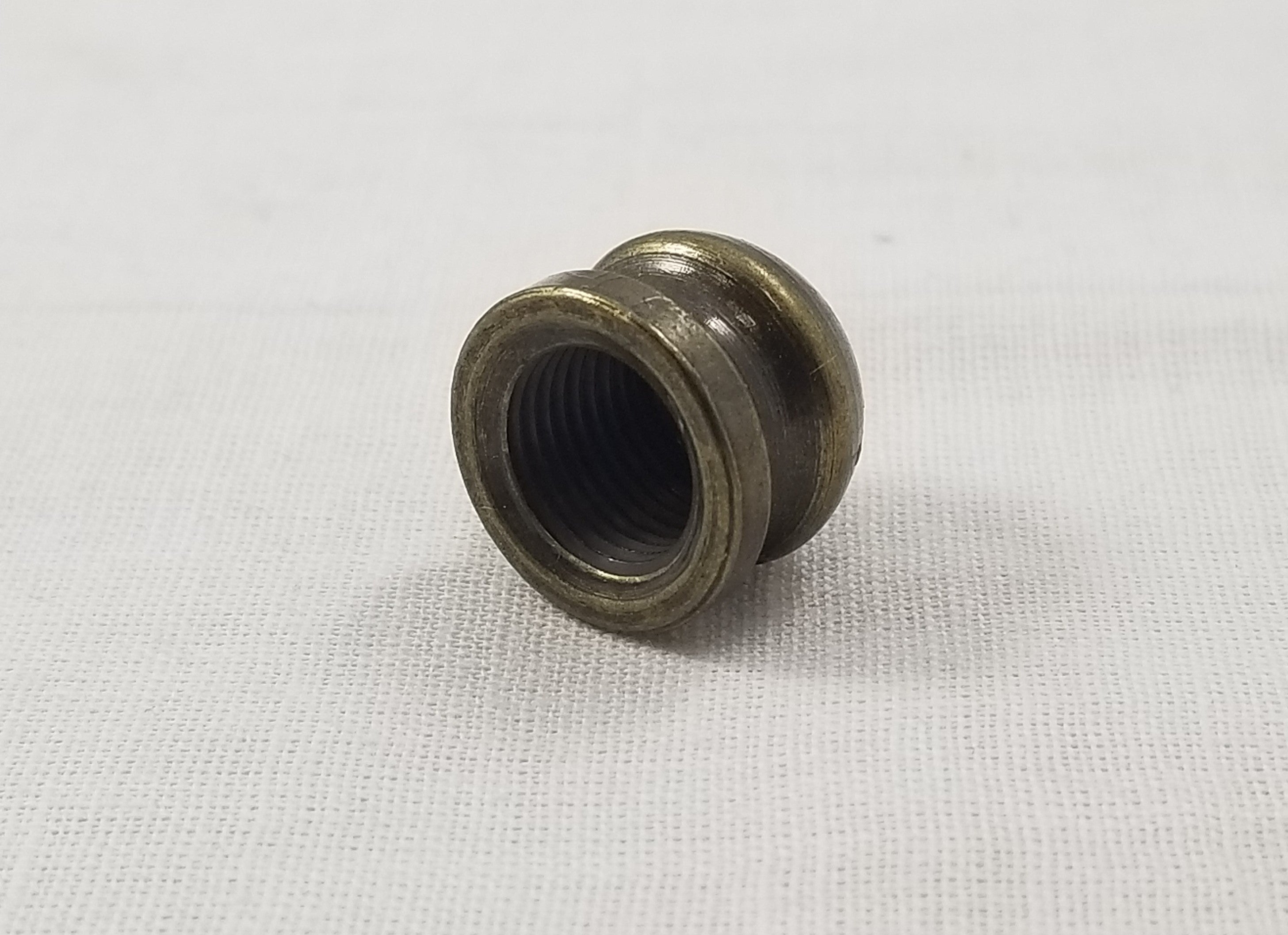 Antique Brass Mushroom Knob